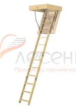 Видео сборки лестницы - Деревянная чердачная лестница ЧЛ-11