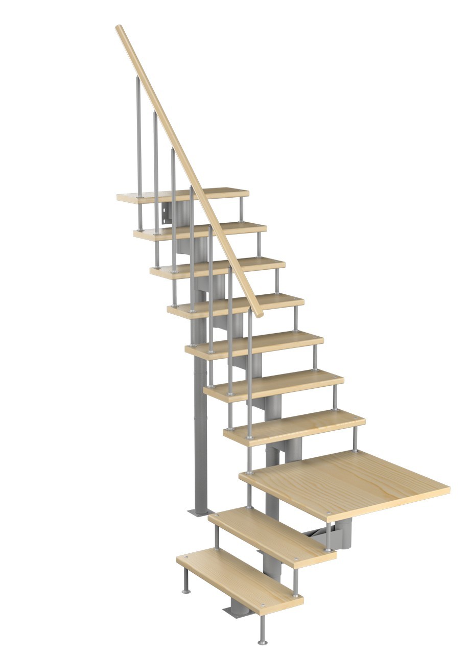 Изготовление и монтаж модульных лестниц