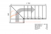Модульная малогабаритная лестница Компакт - превью фото 3