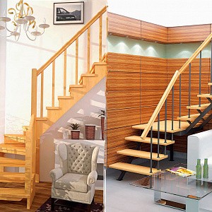 Что лучше: деревянная лестница или на металлокаркасе?
