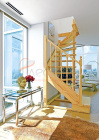 Деревянная межэтажная лестница ЛЕС-03 - превью фото 2