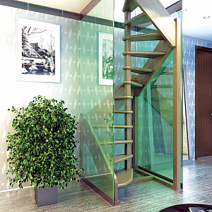 Выбор межэтажной лестницы
